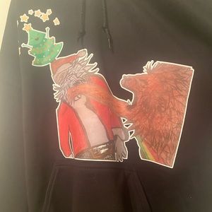 This is not an #UglyChristmasSweater this is a beautiful Christmas hoodie ❤️